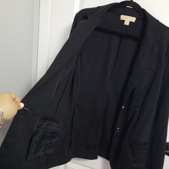 MICHAEL KORS Black Blazer Jacket - Picture 4 of 9